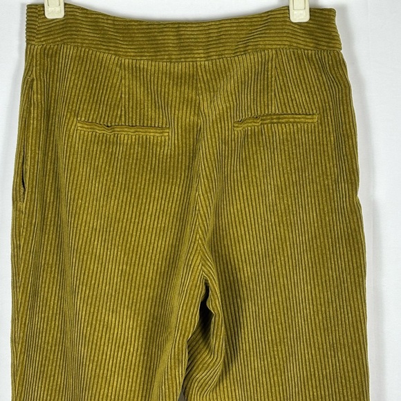 Zara Mustard Corduroy High Waisted Flared Pants- S - Picture 6 of 8